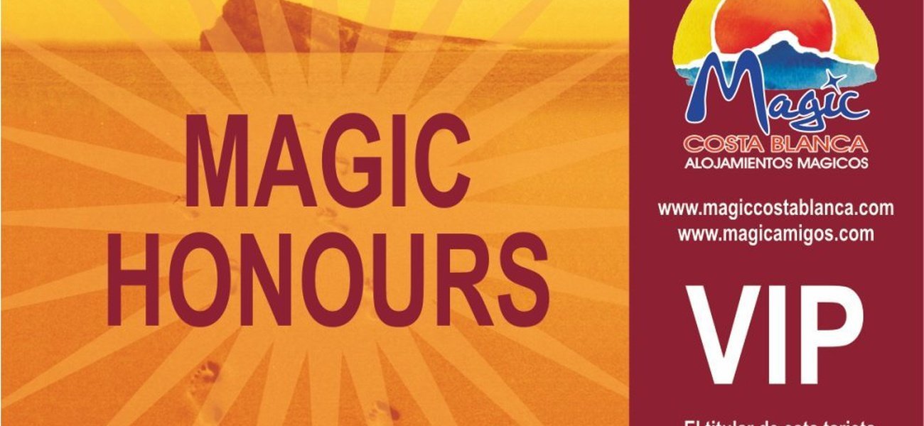 VIP Magic Honours Card, more than a special Club Magic Tropical Splash Aparthotel Benidorm VIP Magic Honours Card, more than a special Club Magic Tropical Splash Aparthotel Benidorm